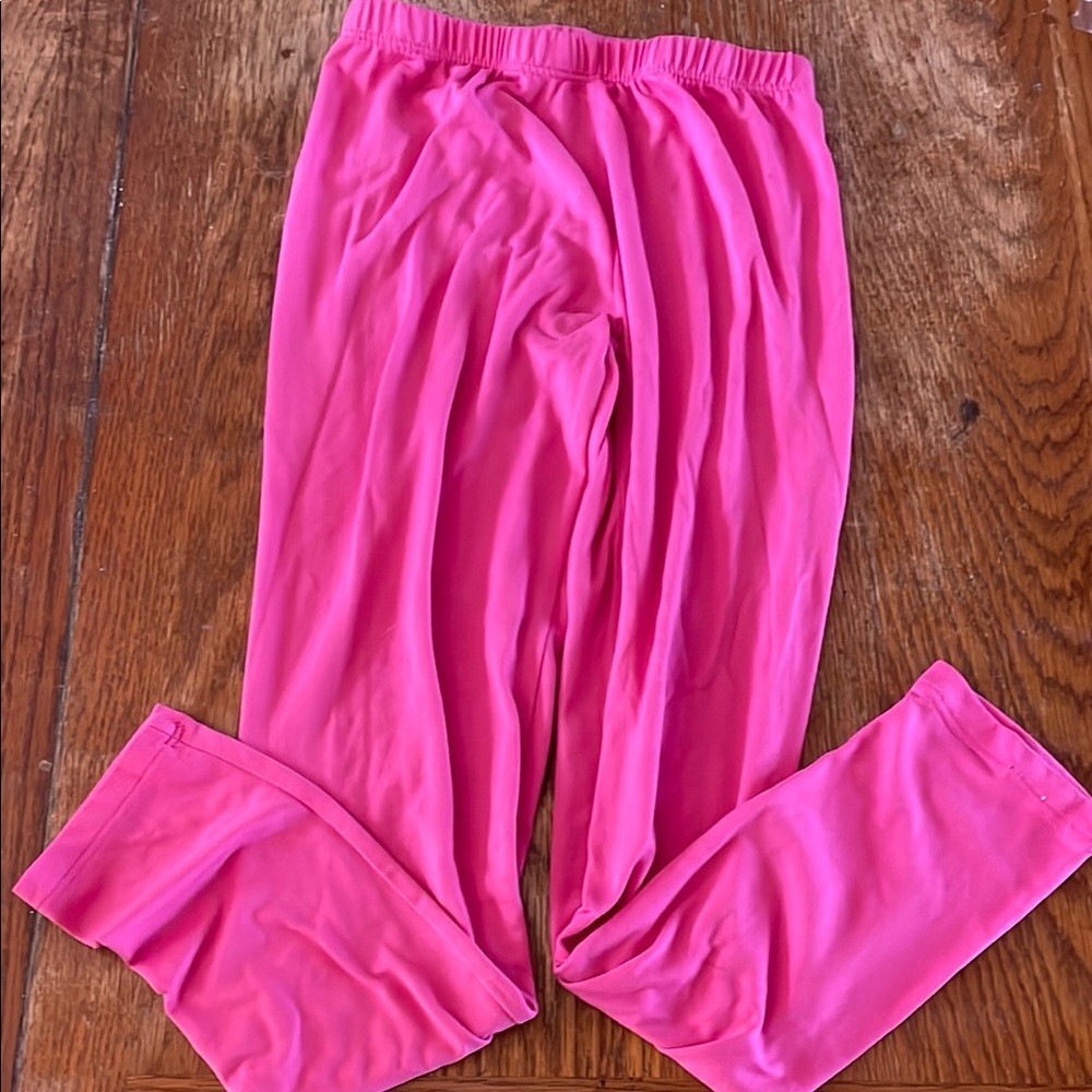 Vibrant Pink Lounge Legging Pants
